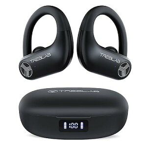 TREBLAB X3-Pro ���C�����X�C���z�� �C���[�t�b�N�t�� 145���ԍĐ� IPX5�h�������j���O&���[�N�A�E�g�p �X�|�[�cBluetooth�w�b�h�z�� �[�d�P�[�X�t�� �}�C�N���� UPD 2024�ċx�X�y�V����