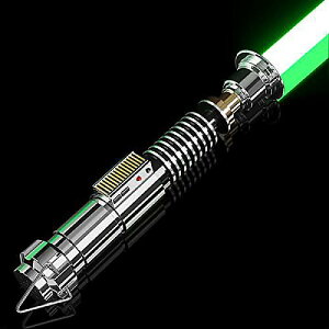 CUSTOM SABER Sensitive RGBX Smooth Swing LightiJX^ZCo[j 16 Sound Fonts Motion Control Color Changing Saber, Aluminium Alloy Hilt, Heavy Dueling Luke V2 SaberċxXyV