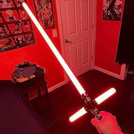 NUNET ピクセルライトセーバーライトソード RGB 13色＆振動サウンドモード メタルヒルト スムーズスイング フォースFX 重量挑戦 バッテリー充電式おもちゃ(ブラック)夏休スペシャル