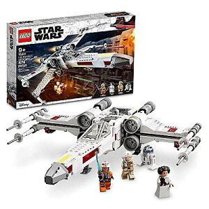 LEGO Star Wars X-Wing Fighter 75301 Building Set - Princess Leia Minifigure, R2-D2 Droid, Jedi Spaceship Classic Trilogy Movies Toy - Kids, Boys, Girls Giftċx݃Z[