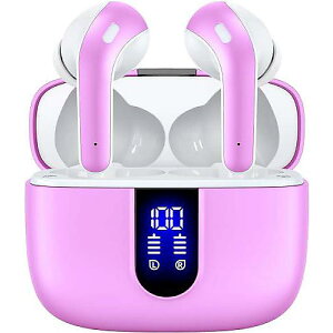 TAGRY Bluetooth Headphones(LED�d���\��) ���C�����X�C���z���uTrue Wireless�v 60���ԍĐ� IPX5�h�� �}�C�N�t���X�|�[�c�p�����@��(TAGRY�u���[�g�D�[�X�w�b�h�z��)�ċx�X�y�V����