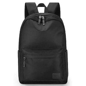 HOMIEE Lightweight Casual Backpack 15.6 Inch Laptop(15.6�C���`���b�v�g�b�v)�Ή� �u���b�N ��e�� ���s�r�W�l�X �f�C���[�p �y�� �h�� �J���b�W�o�b�O�ċx�X�y�V����