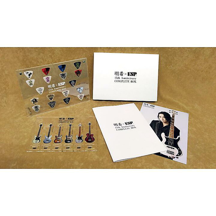 楽天市場】ESP(イーエスピー) / 明希×ESP 15th Anniversary COMPLETE 
