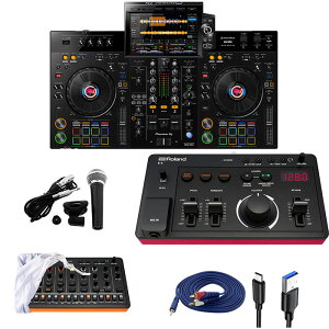 5大特典付 【ボイチェン付きiphone対応配信セット】Pioneer DJ(パイオニア) / XDJ-RX3_AIRA Compact E-4_USB 3.2_C-AcableOp7_set夏休スペシャル