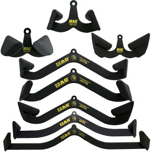 �y�@�l���ρE�⏕���Ή��zMAG (Maximum Advantage Grip) / �S��ރR���v���[�g8�_�Z�b�g �yCN001, CP002, CS003, MN004, MP005, MS006, TQ008,WG007�z�P�[�u���g���[�j���O�p�A�^�b�`�����g �O���b�v MAG�O���b�v�u��