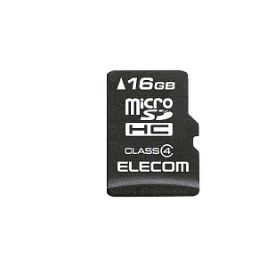 ELECOM ( GR ) / MF-MSD016GC4R MicroSDHCJ[h 16GBċxXyV