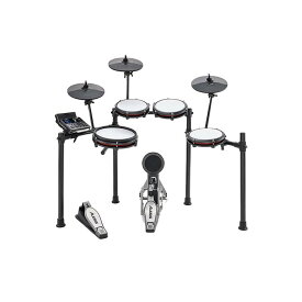 3大特典付 【ドラムマット・プレゼント】ALESIS(アレシス) / Nitro Max Kit 【Bluetooth・音楽ストリーミングサービス対応・メッシュヘッド電子ドラム エレドラ】母の日 セール