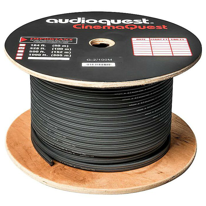 楽天市場】AudioQuest(オーディオクエスト) / G2 15 AWG バルク 