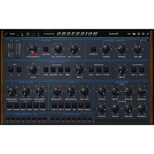 Synapse Audio Software / Obsession - VZTCU[EvOC - y[[izubNtCf[