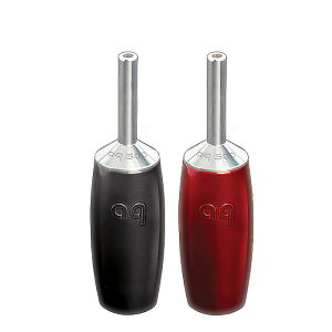 AudioQuest(�I�[�f�B�I�N�G�X�g) / 507�V���[�Y �o�i�i �X�s�[�J�[�R�l�N�^�[ �V���o�[ 4�Z�b�g [BAN507FRS]�ċx�X�y�V����