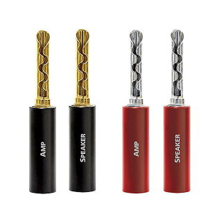 AudioQuest(I[fBINGXg) / SureGrip(VAObv) 100 oii Xs[J[RlN^[ Vo[ 12Zbg [SGBAN10012S]ċxXyV