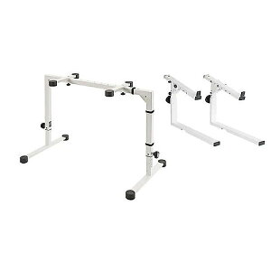 K&M ( ケーアンドエム ) / 18810 キーボードスタンド Omega White 2段積みセット夏休スペシャル