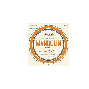 DADDARIO ( __I ) / EJM75C Mandolin Monel Medium Plus }hċxXyV