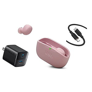 JBL(�W�F�[�r�[�G��) / JBL WAVE BUDS 2 PIK �{Anker USB�A�_�v�^�[�{�P�[�u�� �Z�b�g