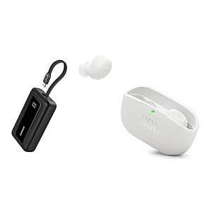 JBL(�W�F�[�r�[�G��) / JBL WAVE BUDS 2 �z���C�g �{Anker Zolo Power Bank �Z�b�g