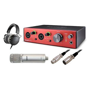 FOCUSRITE ( �t�H�[�J�X���C�g ) / Clarett+ 2 Pre USB ���R�[�f�B���O�Z�b�g�ċx�݃Z�[��