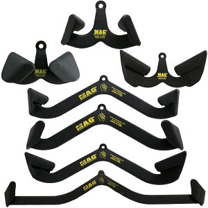 �y���K�i�zMAG (Maximum Advantage Grip) / �S��ރR���v���[�g7�_�Z�b�g �yCN001, CP002, CS003, MN004, MP005, MS006, WG007�z �P�[�u���g���[�j���O�p�A�^�b�`�����g MAG�O���b�v
