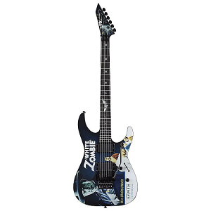 LTD / KH-WZ (Black w/Graphic) Kirk Hammett(METALLICA)���f�� �G���L�M�^�[�V��������