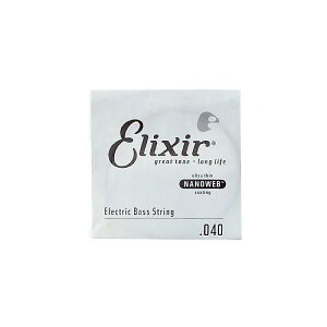 ELIXIR ( �G���N�T�[ ) / NANOWEB Single String .040 �o���� �j�b�P�� ��15340�ċx�݃Z�[��