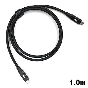 Unibrain(���j�u���C��) / USB4 Type-C to Type-C�P�[�u�� 1.0m [15104-00] [���ʌ���]�u���b�N�t���C�f�[