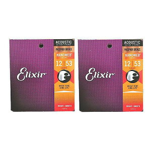 ELIXIR ( �G���N�T�[ ) / NANOWEB Phosphor Bronze Light #16052 �c�C���p�b�N�Z�b�g�ċx�݃Z�[��