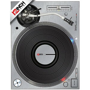 12inch SKINZ / Technics SL-1200MK5 Skinz Metallics (Brushed Silver) (2 / yA) ySL-1200MK5zċx݃Z[