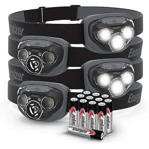 Energizer�w�b�h�����vPRO(4�Z�b�g)�AIPX4�h���w�b�h�����v�A�A�E�g�h�A�A�L�����v�A�����j���O�A�X�g�[���A�T�o�C�o���p�̍����\�w�b�h���C�g(�d�r�t��)�i�u���b�N)�ċx�݃Z�[��