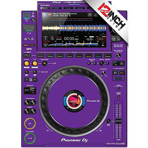12inch SKINZ / AlphaTheta CDJ-3000X Skinz p[v 1䕪 - CDJ-3000XpXL [COLORSV[Y]ubNtCf[