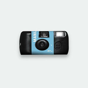 Manual(�}�j���A��) / Camera Electric Blue(�u���[) 3��Z�b�g �g���؂�J���� 35mm�t�B�����J���� �t���b�V�������V��������