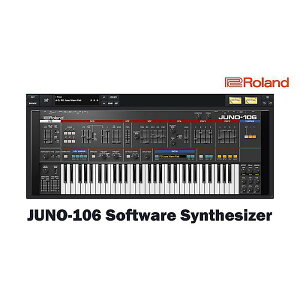 �y49%�I�t�I-6/29�܂ŁzRoland(���[�����h) / JUNO-106 Software Synthesizer �V���Z���� [DL���i/���[���[�i]�V��������