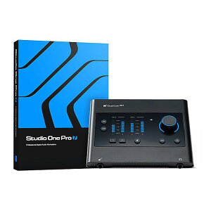 �yStudio One Pro v7�t���i12/31�܂ŁI�j�z PreSonus(�v���\�i�X) / QUANTUM ES 2 / USB-C�ڑ� �I�[�f�B�I�C���^�[�t�F�C�X�u���b�N�t���C�f�[