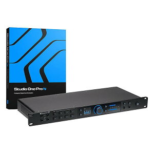 �yStudio One Pro v7�t���i12/31�܂ŁI�j�z PreSonus(�v���\�i�X) / QUANTUM HD 8 / USB-C�ڑ� �I�[�f�B�I�C���^�[�t�F�C�X�u���b�N�t���C�f�[