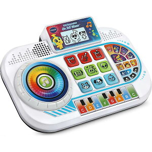 �L�b�Y DJ�~�L�T�[�W���j�A�@VTech Kidi Superstar Jr. DJ MixerAC�A�_�v�^�[�t Bluetooth�Ή� �q�ǂ��p �������� �������� �w�K�ߋ� �N���X�}�X �a�����v���[���g �y�A���i�z�u���b�N�t���C�f�[