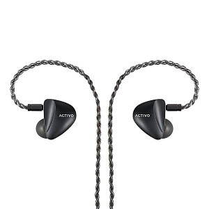 ACTIVO(�A�N�e�B�{) / SCOOP Black ���j�o�[�T��IEM�C���z�� [IRV-ACTIVO-SCOOP-BK] �y2026�N8��22�������z�V��������