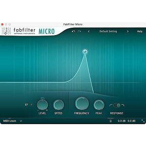 FabFilter(�t�@�u�t�B���^�[ ) / Micro �v���O�C���E�t�B���^�[ [���[���[�i]�V��������