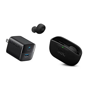 JBL(�W�F�[�r�[�G��) / JBL WAVE BUDS 2 �u���b�N �{Anker 323 Charger (33W) �Z�b�g