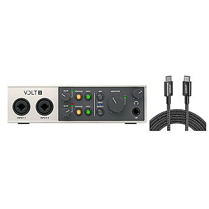 Universal Audio(���j�o�[�T���I�[�f�B�I) / Volt 2 USB Audio Type-C to C�P�[�u���Z�b�g