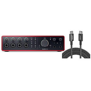 Focusrite(�t�H�[�J�X���C�g) / Scarlett 18i16 Gen.4 Type-C to C�P�[�u���Z�b�g