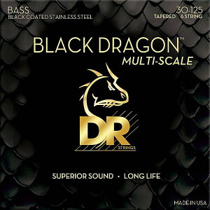 �y���[���ց^���������z DR(�f�B�[�A�[��) / BLACK DRAGON Multi-Scale Bass Strings DBSMB6-30 / �x�[�X�� (6��/�}���`�X�P�[��)�ċx�X�y�V�����y���[���ց^���������z