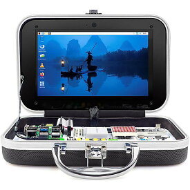 CrowPI Raspberry Pi 5 8GB キット / ELECROW CrowPi アドバンスドキット / 9インチモニター・各種センサー搭載 / コンピューター学習・プログラミング練習用新生活応援