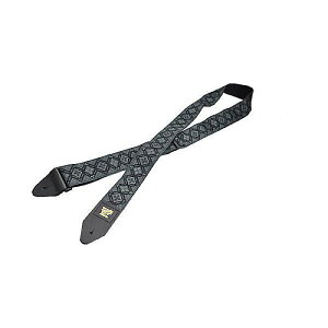 ERNIE BALL ( �A�[�j�[�E�{�[�� ) / 4093 REGAL BLACK JACQUARD GUITAR STRAP�ċx�X�y�V����
