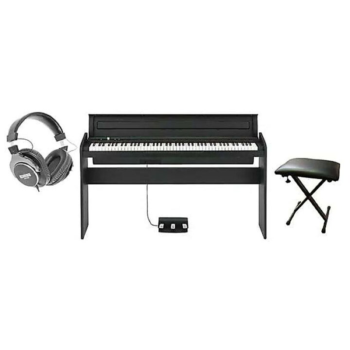 楽天市場】KORG ( コルグ ) / LP-180 BK 電子ピアノセット夏休 