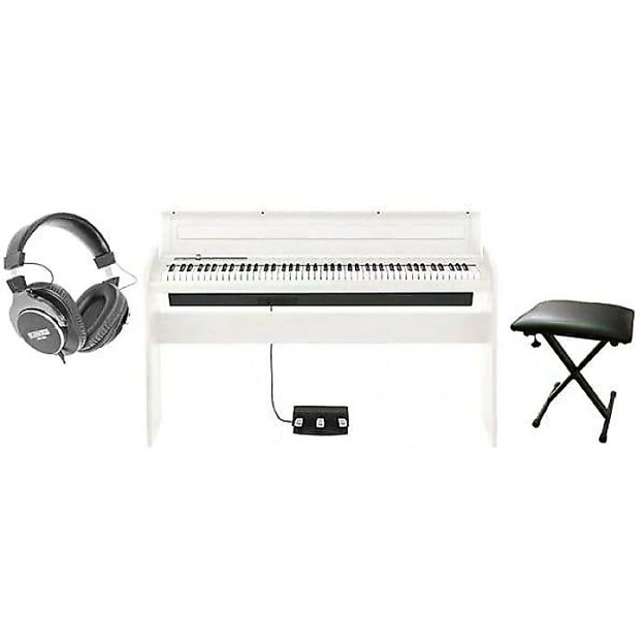 楽天市場】KORG ( コルグ ) / LP-180 WH 電子ピアノセット夏休 