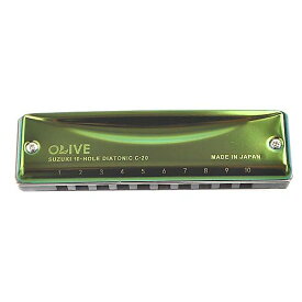 SUZUKI ( スズキ ) / OLIVE C-20 10ホールズハーモニカ D♭夏休みセール