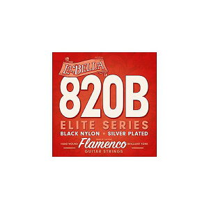 La Bella ( x ) / 820B Flamenco, Black Nylonċx݃Z[
