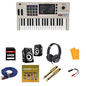 9����T�t �y���S�ґS������I�I�n�C�p���[�h�X�s�[�J�[�Z�b�g�zAkai(�A�J�C) / MPC Key 37 G2_ES_SDcard64_Black-silver1317020Op10_set�V��������