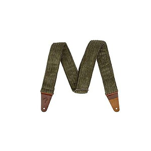 FENDER ( �t�F���_�[ ) / Corduroy Strap Antique Olive 2inch�ċx�X�y�V����