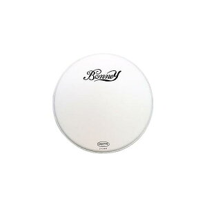 BONNEY DRUM JAPAN ( {j[hWp ) / White Coated Bass Drum Head 18inch (FRONT)ċxXyV