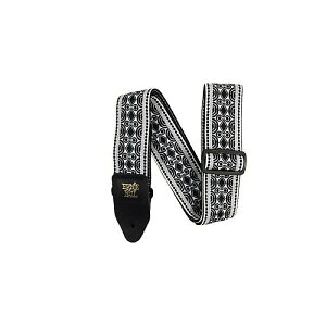 ERNIE BALL ( �A�[�j�[�E�{�[�� ) / 5319 Beatnik Black Jacquard Strap�ċx�X�y�V����