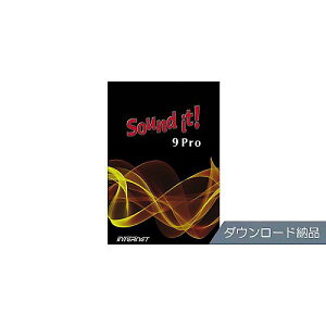 INTERNET ( C^[lbg ) / Sound it! 9 Pro for Windows@_E[h[iċx݃Z[